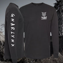 Load image into Gallery viewer, GNARLYNX BLACK LONGSLEEVE
