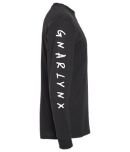 Load image into Gallery viewer, GNARLYNX BLACK LONGSLEEVE
